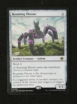 MTG Roaming Throne The Lost Caverns of Ixalan #0258 NM/Never Played - Image 1