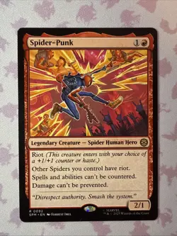 Spider-Punk - 0092 - Marvel's Spider-Man MTG - NM/M - English - Image 1
