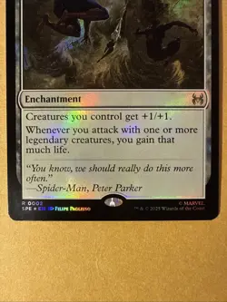 Amazing Alliance - FOIL - Marvel Spider-Man Eternal MTG - NM/M R 0002 - Image 3