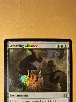 Amazing Alliance - FOIL - Marvel Spider-Man Eternal MTG - NM/M R 0002 - Image 4