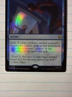 Hide On The Ceiling - Foil - Spider-Man - NM - MTG Magic - R 0032 - Image 2