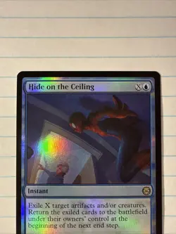 Hide On The Ceiling - Foil - Spider-Man - NM - MTG Magic - R 0032 - Image 3