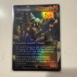 Vivi Ornitier FOIL (Borderless) Final Fantasy - NM Pack Fresh - Image 1