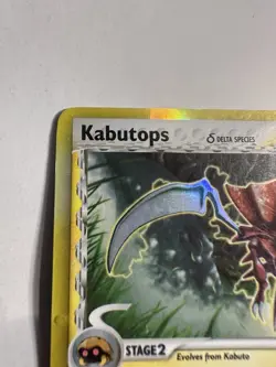 Pokemon TCG Kabutops Delta Species EX 9/110 Holon Phantoms Rare 2006 MP - Image 3