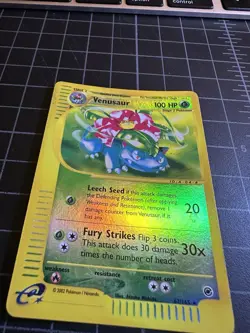 Pokemon TCG Venusaur Expedition Reverse Holo Rare 67/165 Ungraded - Image 2