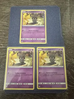 Pokemon TCG 3X Marshadow 103/236 Sun & Moon Cosmic Eclipse English 2019 - Image 1