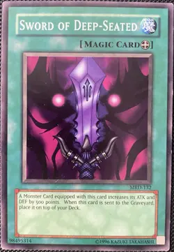Sword of Deep-Seated MRD-132 Metal Raiders-Unlimited Edition - Yugioh Card - Image 1