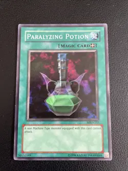 Yu-Gi-Oh TCG Paralyzing Potion MRD-137 Unlimited Regular Common Card Played LP - Image 1