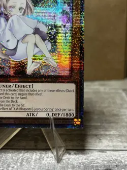 Yu Gi Oh - RA04-EN025 Ash Blossom & Joyous Spring Quarter Century Secret Rare - Image 4