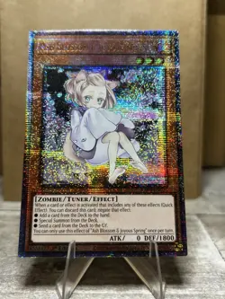 Yu Gi Oh - RA04-EN025 Ash Blossom & Joyous Spring Quarter Century Secret Rare - Image 1