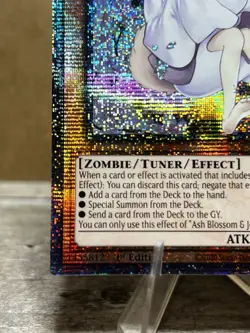 Yu Gi Oh - RA04-EN025 Ash Blossom & Joyous Spring Quarter Century Secret Rare - Image 5