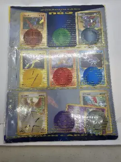 Pokemon Card Game Neo Premium File Part 3 NEW/SEALED 9 Cards Promos Japanese - Image 5