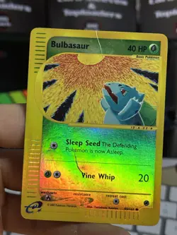 Bulbasaur 95/165 Expedition 2002 Reverse Holo Pokemon Card TCG - Image 5