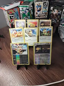Pokemon TCG Meowth And Persian 8 Card Lot 2 (Reverse Holos) - Image 1