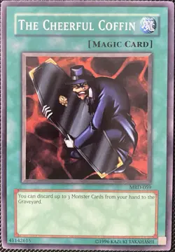 The Cheerful Coffin MRD-059 Metal Raiders Unlimited Edition - Yugioh Card - Image 1