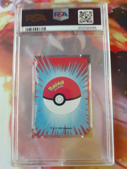 SEQUENTIAL 1999 Pokemon Gengar + Gastly Bicycle Mini Poker Playing Card PSA 10👁 - Image 3