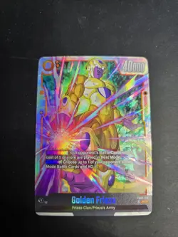 Dragon Ball Super Fusion World Golden Frieza FB02-140 SCR Foil Card NM 2024 - Image 1