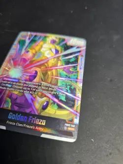 Dragon Ball Super Fusion World Golden Frieza FB02-140 SCR Foil Card NM 2024 - Image 2