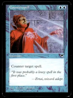 Counterspell Tempest Light Play MTG Magic the Gathering - Image 1
