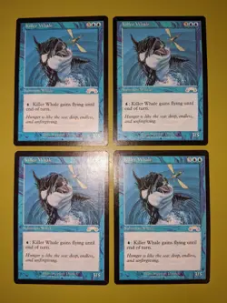 Killer Whale x4 Exodus 4x Playset Magic the Gathering MTG - Image 1