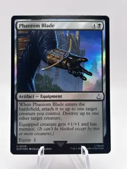 Phantom Blade 0029 Foil Assassin's Creed ACR MTG NM - Image 1