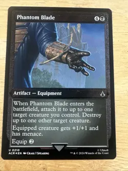Phantom Blade (Etched Foil) Foil Magic: Universes Beyond: Assassin's Creed - Image 1