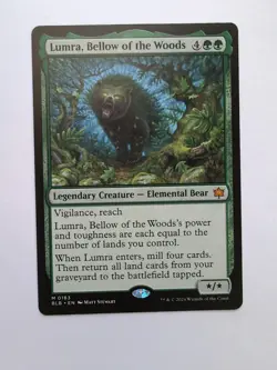 MTG Lumra, Bellow of the Woods (BLB) Bloomburrow Regular Mythic 0183 - Image 1