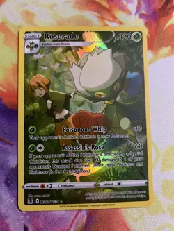Pokemon TCG Roserade Lost Origin Trainer Gallery TG02/TG30 Holo Ultra Rare - Image 1