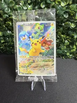 Pikachu #27 SEALED Pokemon TCG Black Star Promo Near Mint Paldea Evolved ETB 027 - Image 1