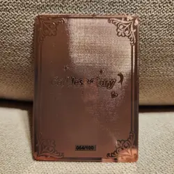 Kafka Honkai Star Rail Goddess Story Gold/Pink Metal Waifu Card Serial #64/100 - Image 2