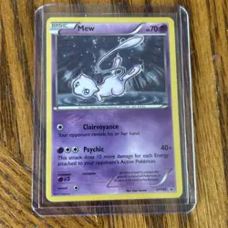 Mew XY192 X & Y Cosmos Holo Ultra Rare Black Star Promo Pokemon Card - Image 1