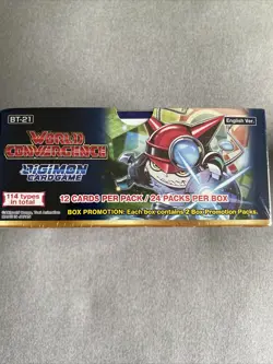 Bandai | Digimon: World Convergence (BT21) Booster Display | Trading Card Game | - Image 2