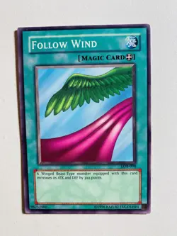 YU-GI-OH! FOLLOW WIND LOB-098 NM-MT CARD - Image 1