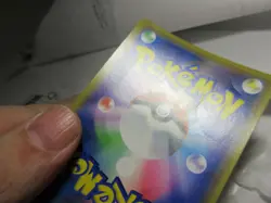 Damaged Grade 4 Pokemon card Promo 002/S-P Pikachu 傷大大大 - Image 5