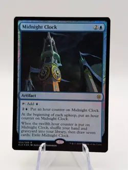 Magic the Gathering | Midnight Clock | Foil | NM/LP - Image 1