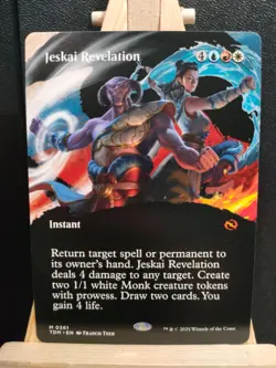 Jeskai Revelation (Borderless) - Tarkir Dragonstorm - NM (see pics) MTG - Image 1