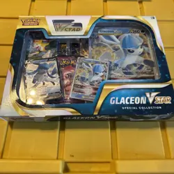 Pokemon TCG Glaceon VSTAR Special Collection Box In Hand - New - Image 1