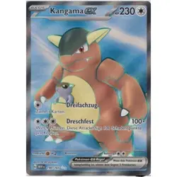 Pokemon Karte - Kangama EX 190/165 - MEW 151 - Full Art - Near Mint - Deutsch - Image 1