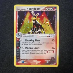 Houndoom Team Magma & Team Aqua Holo 10/95 Pokemon TCG - VLP - Image 1