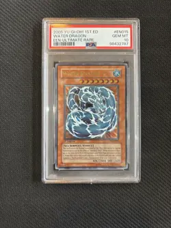 Yugioh! EEN-EN015 WATER DRAGON ULTIMATE RARE 1st EDITION PSA 10 GEM MINT - Image 1
