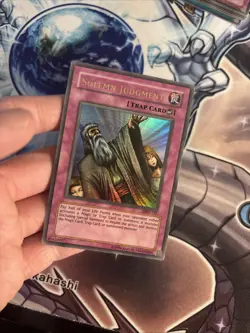 (63) Solemn Judgment Ultra Rare MRD-127 Unlimited Yu-Gi-Oh! TCG MP/HP - Image 3