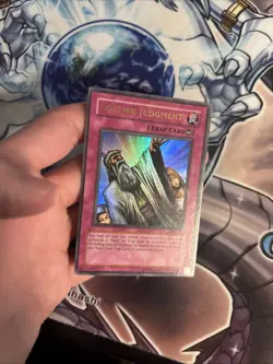 (21) Solemn Judgment Ultra Rare MRD-127 Unlimited Yu-Gi-Oh! TCG LP - Image 2