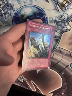 (21) Solemn Judgment Ultra Rare MRD-127 Unlimited Yu-Gi-Oh! TCG LP - Image 5