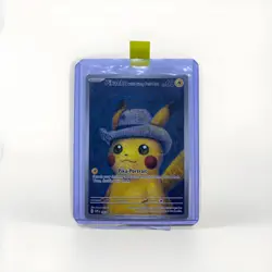 Pikachu with Grey Felt Hat SGS - Pokemon Card - Promo S&V- Van Gogh- SVP085- - Image 1