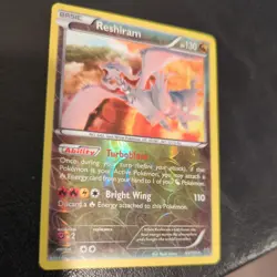 Reshiram - 63/108 - Pokemon Roaring Skies XY Reverse Holo Rare Card LP - Image 1
