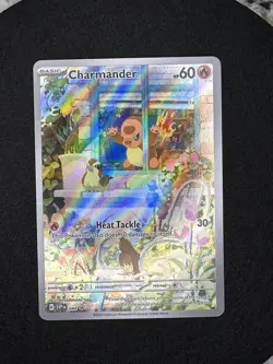 2023 Charmander 044 Black Star Promo Obsidian Flames Pokemon Card - Image 1