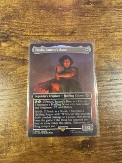 Mount Doom Scene [Set of 4] The Lord of the Rings: Tales of Middle-Earth FOIL - Image 2