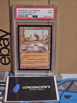 MTG - Yavimaya Hollow - 1999 Urza's Destiny - PSA 9 Graded - Image 1
