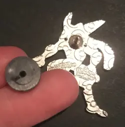 Greninja Pokemon Pin Badge Metal Shiny Enamel 2019 From Detective Pikachu Box - Image 5