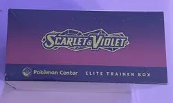 SV Scarlet & Violet (Miraidon) POKEMON CENTER ETB Elite Trainer Box SEALED - Image 3